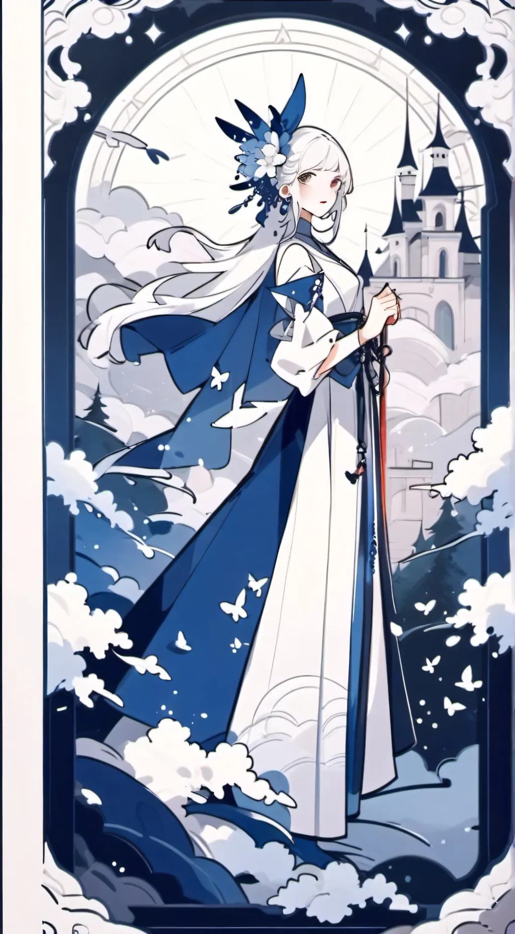 ai character: ms lalala background
