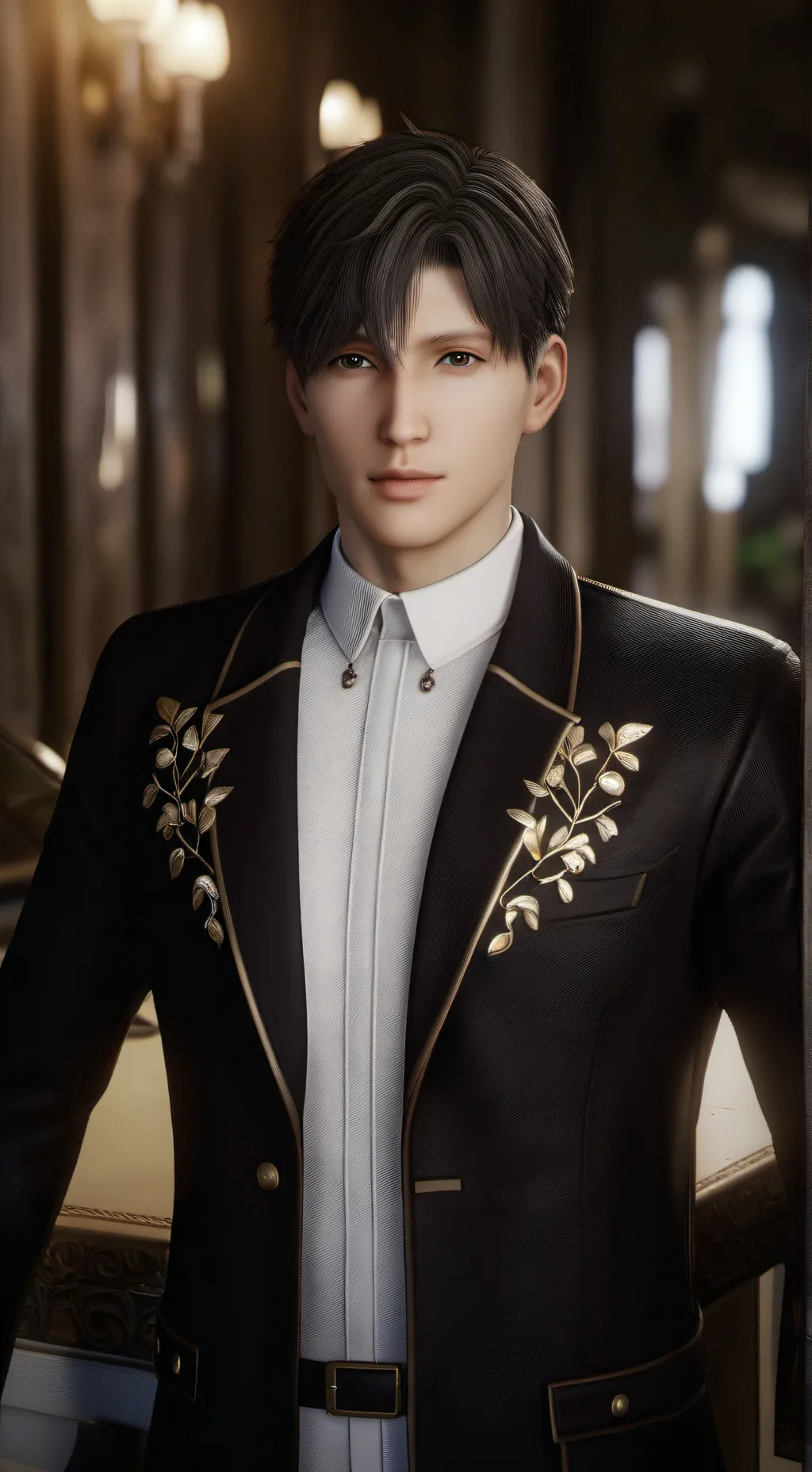 ai character: tu papá  background