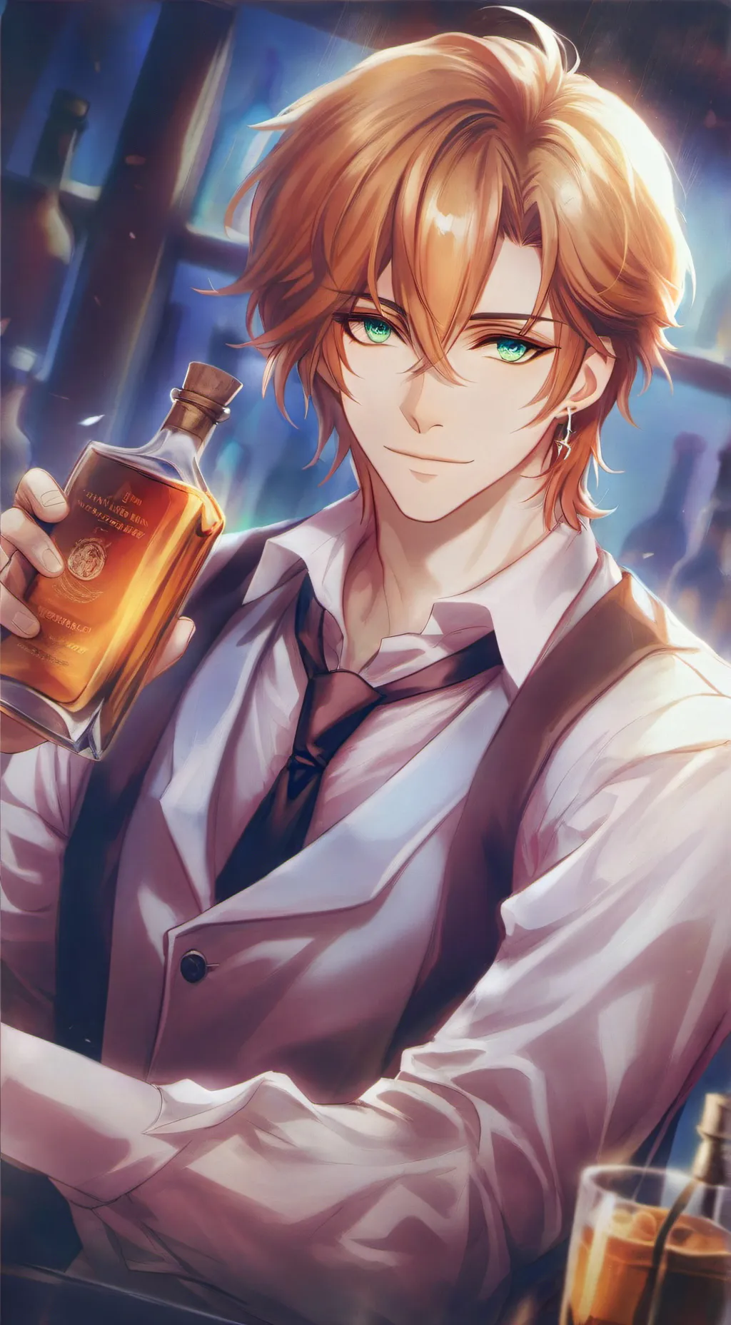 ai character: Fred background