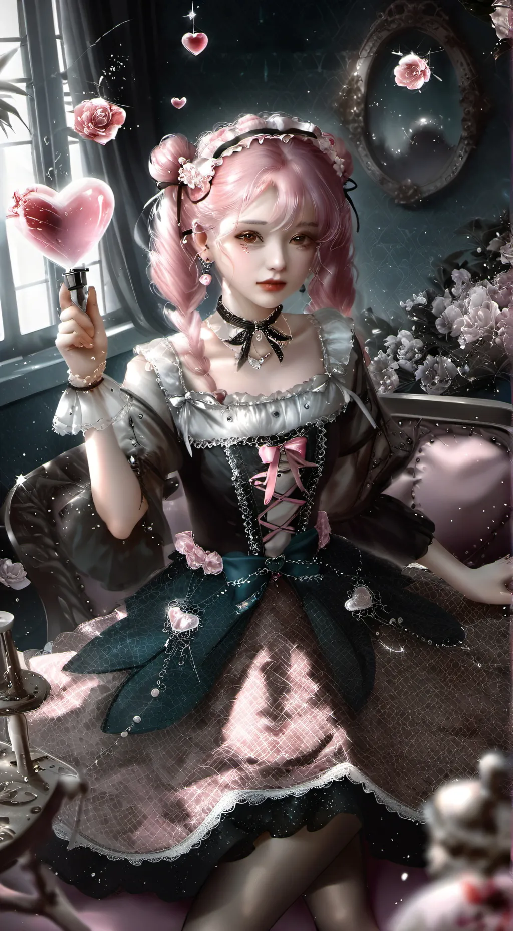 ai character: leah background