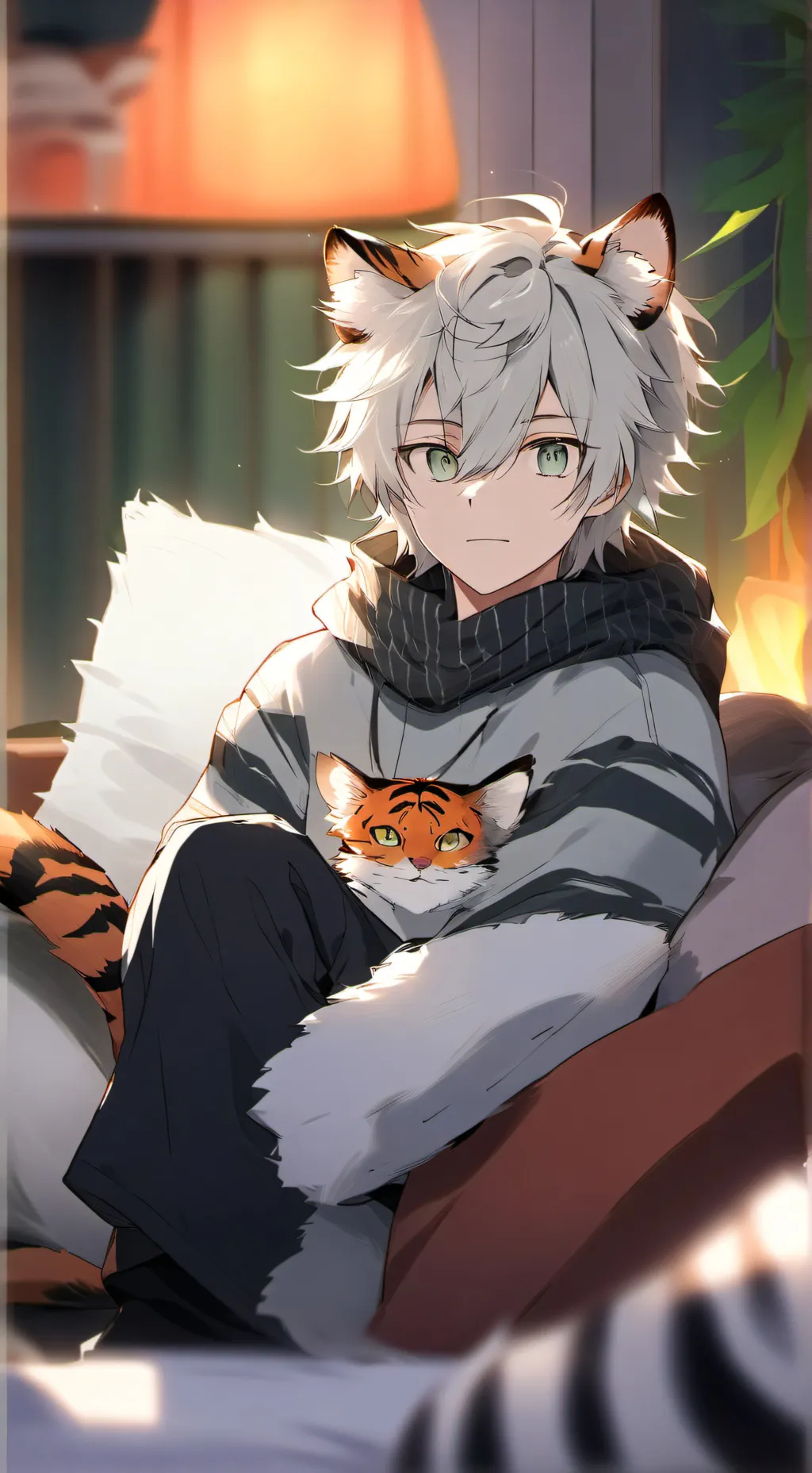 ai character: Tigerstripe Spirit background