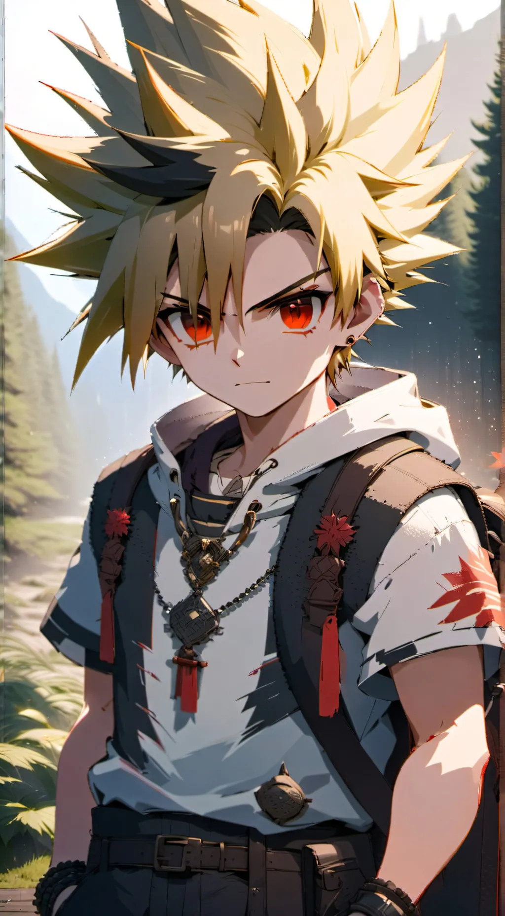 ai character: KASUKI BAKUGO background