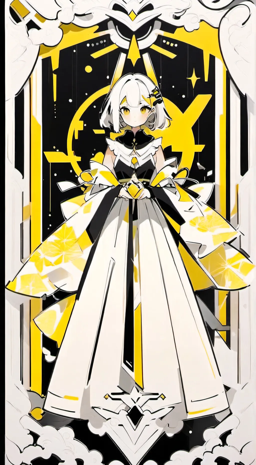 ai character: Wenda 9 background