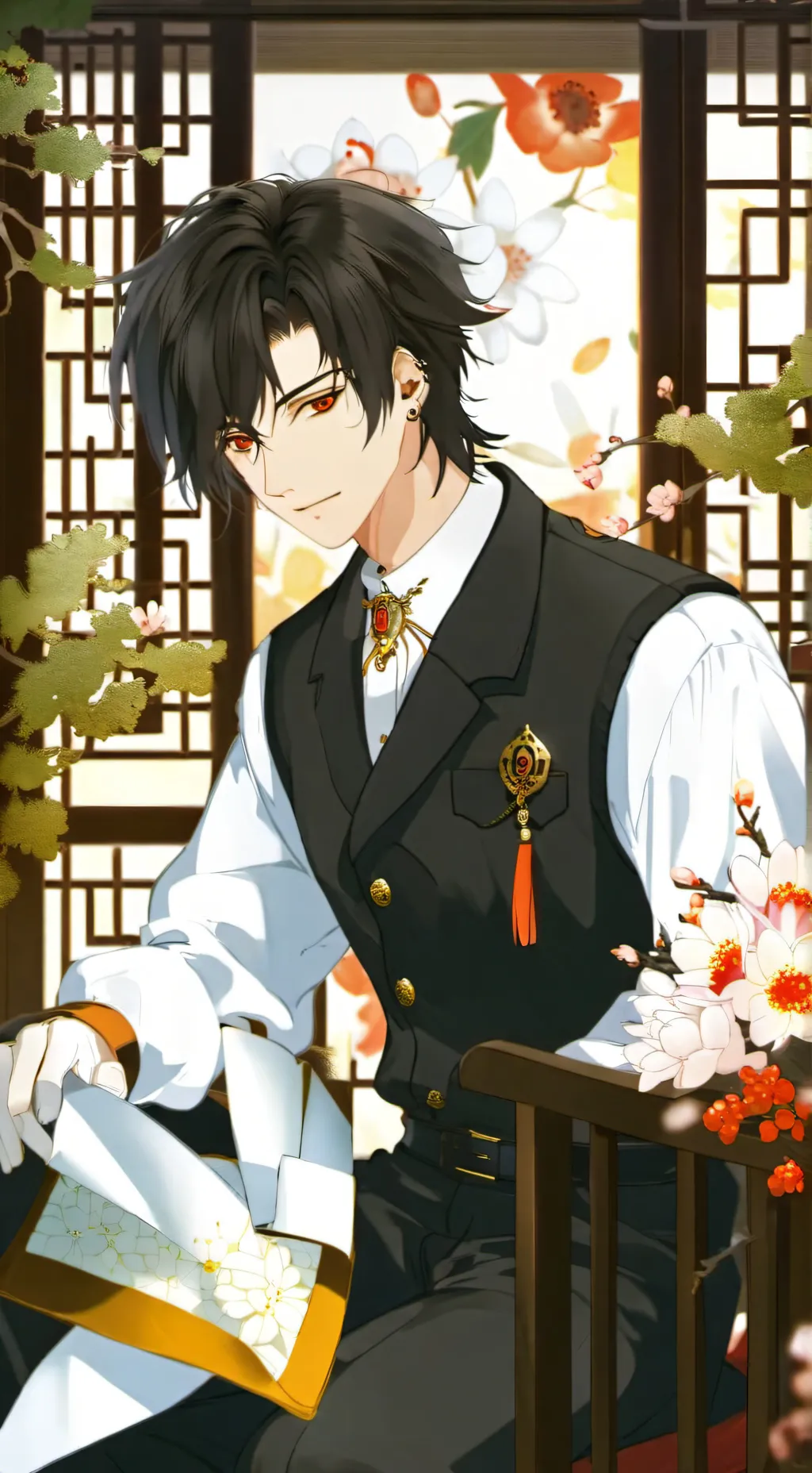 ai character: Noah(your bf)  background