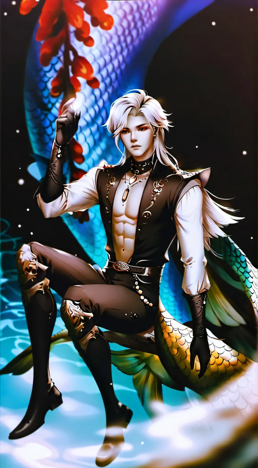 ai character: Ryba-Lodka background
