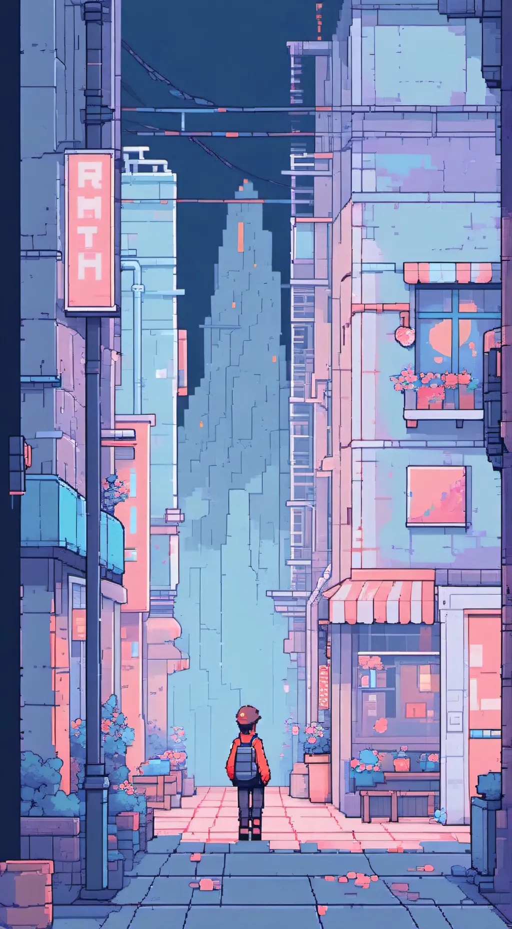 ai character: Danni  background