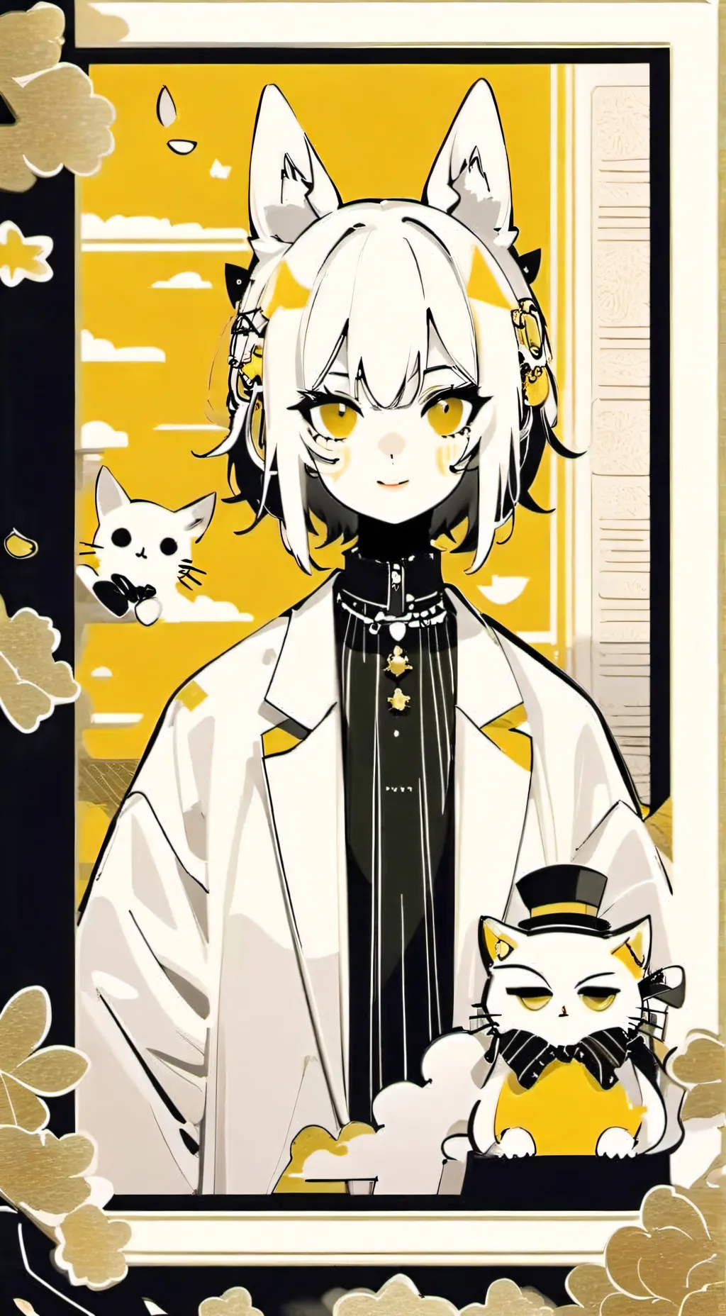 ai character: furri background