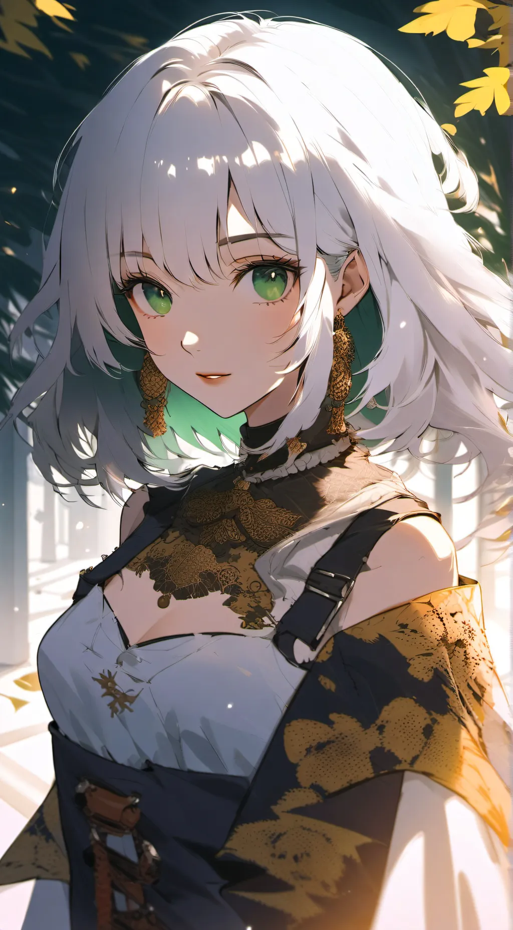 ai character: Pixal but weird background