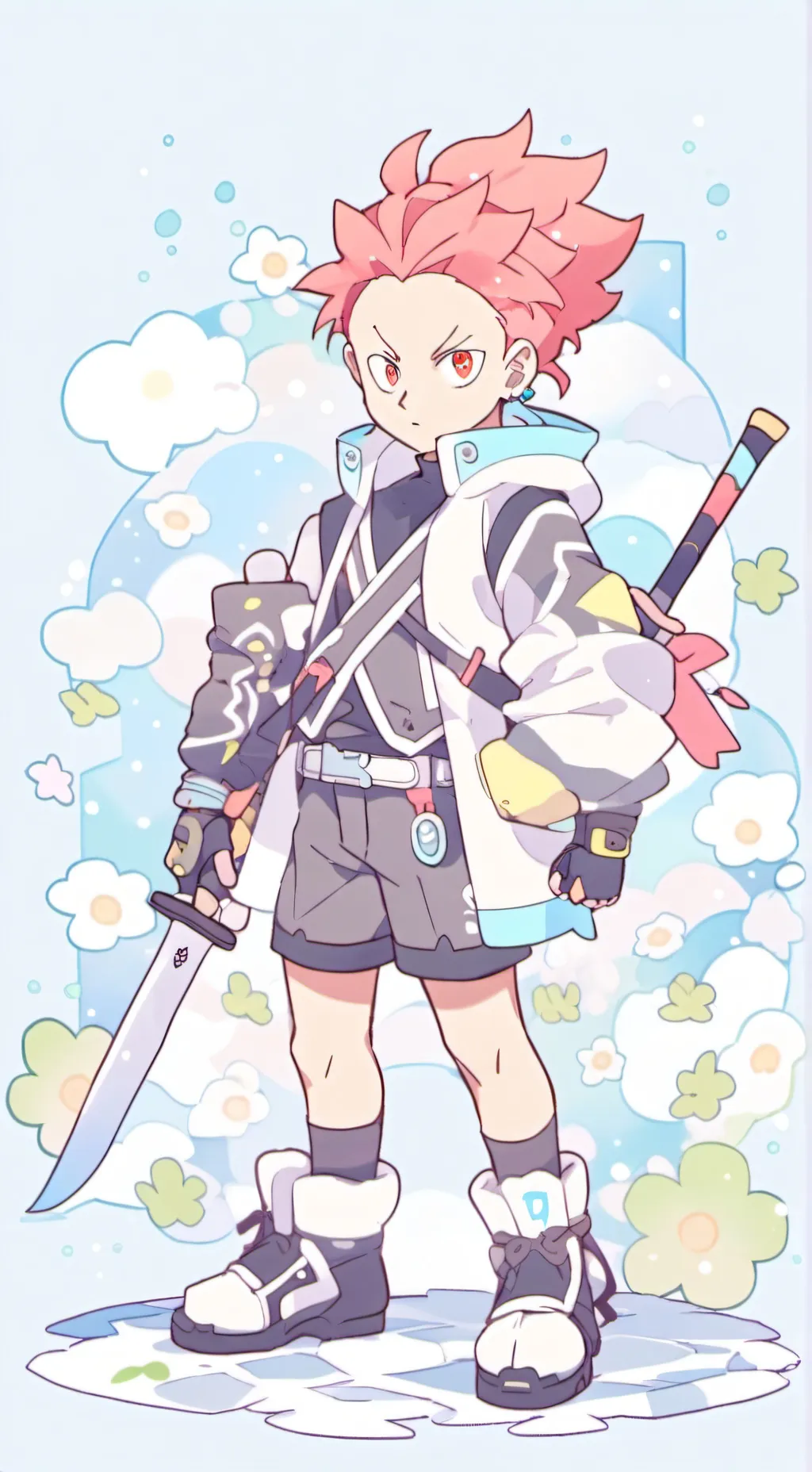 ai character: tanjiro background