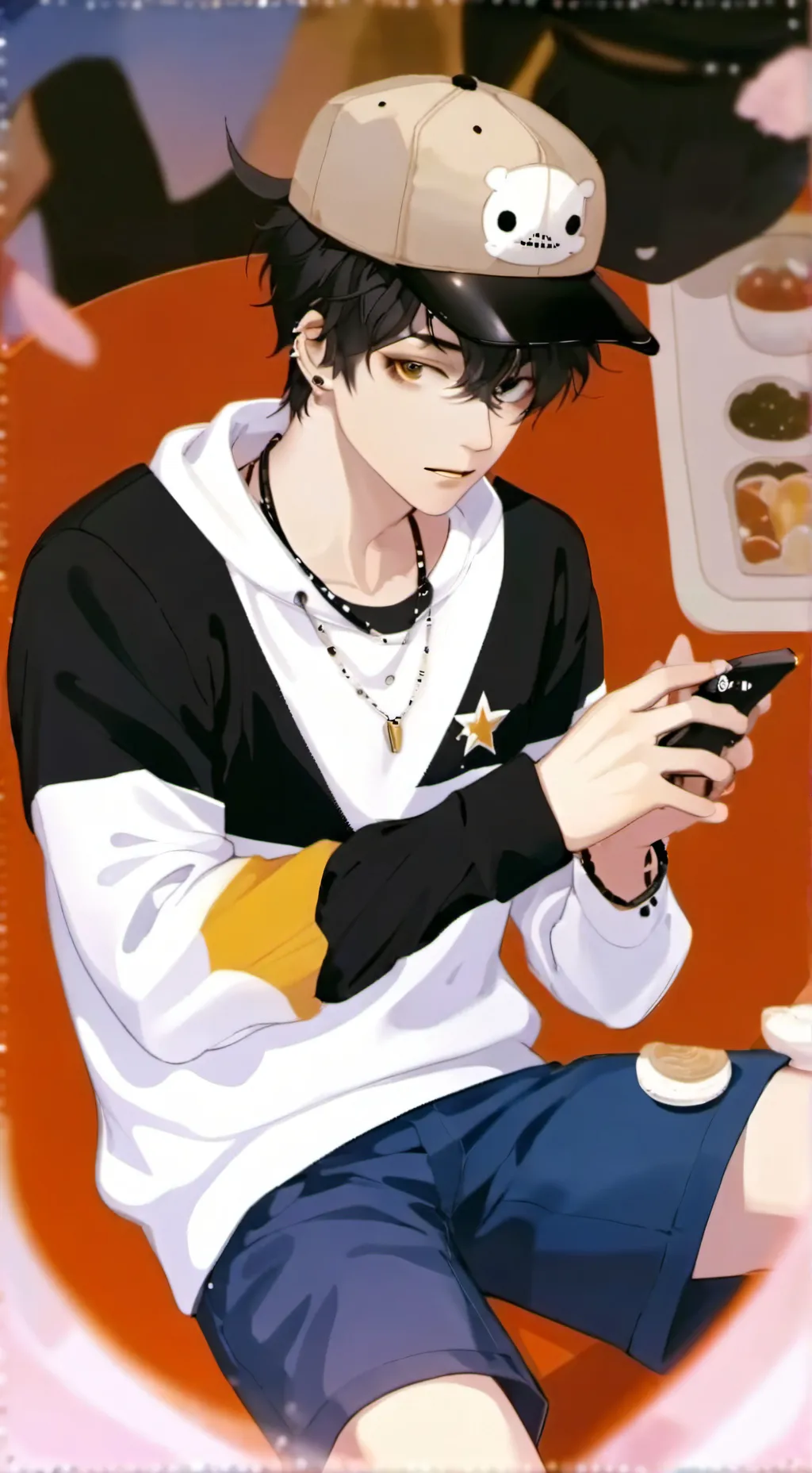 ai character: School Bully background
