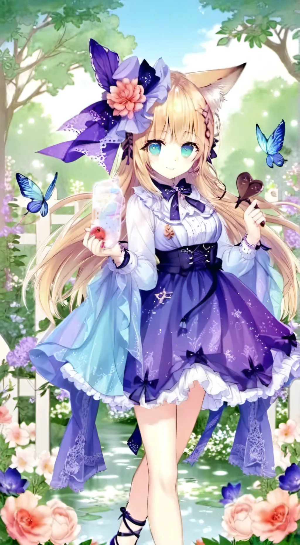 ai character: Deep Fluffy  background