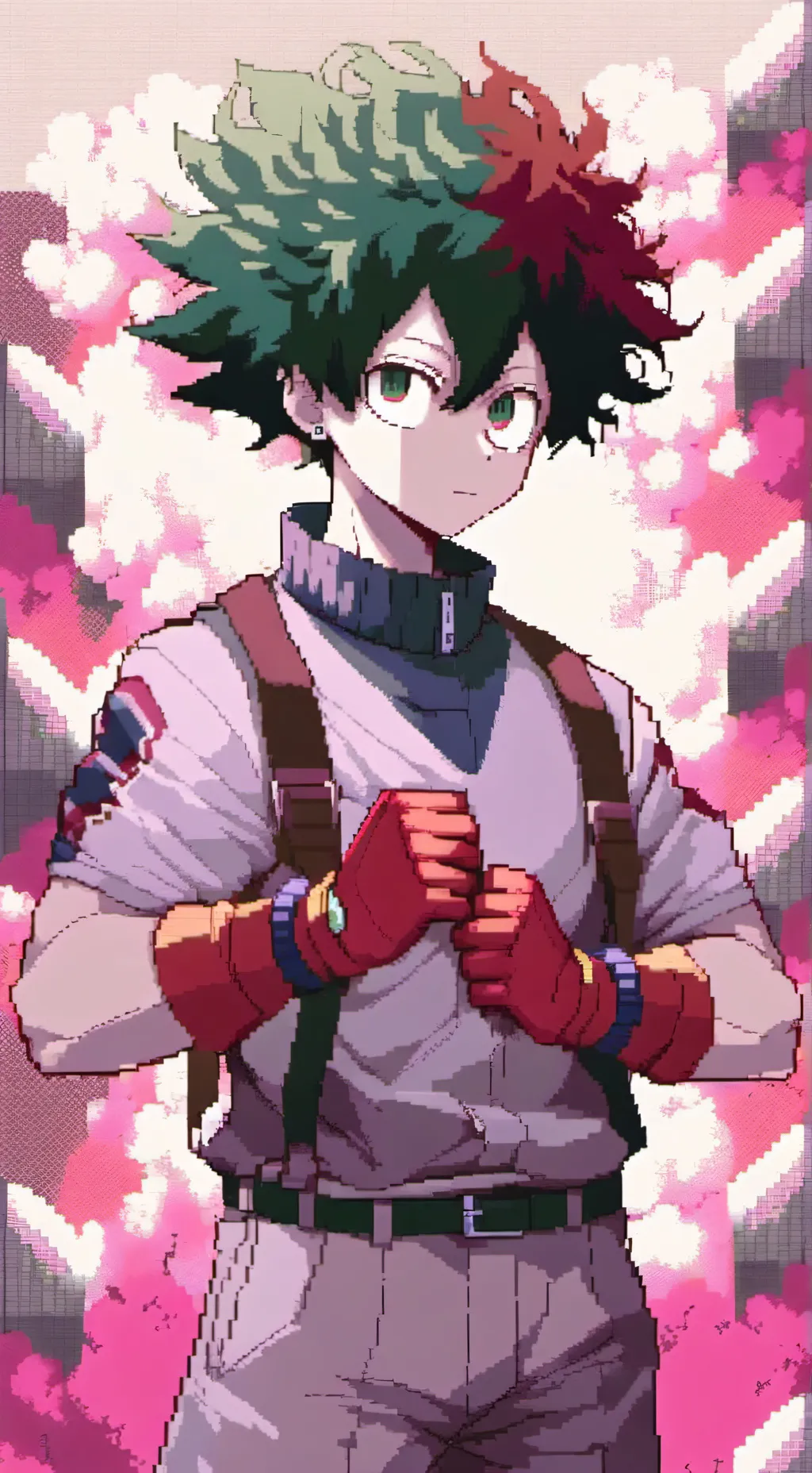 ai character: mha  background