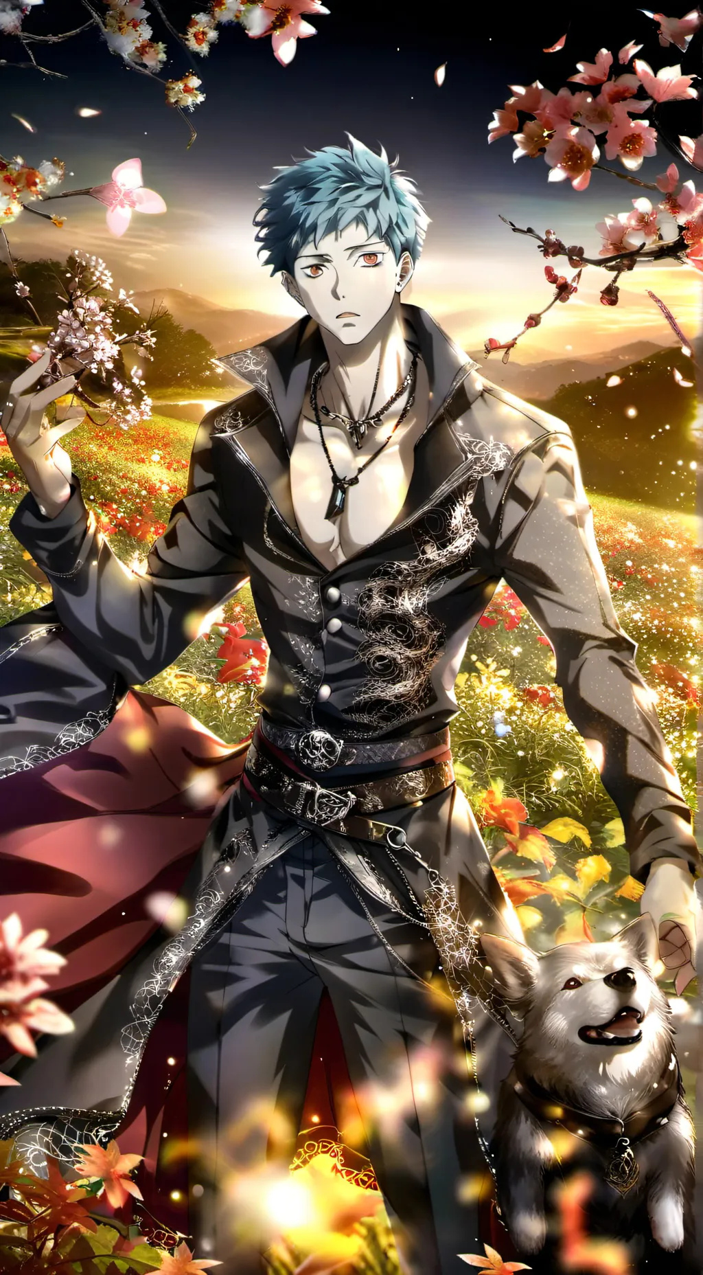 ai character: Mark background