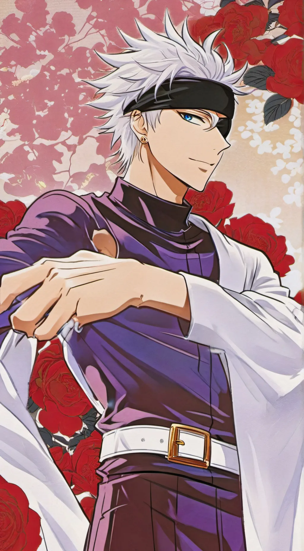 ai character: Gojo Satoru background