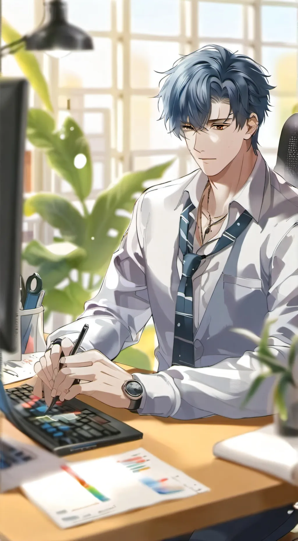 ai character: Valentino Cattaneo background