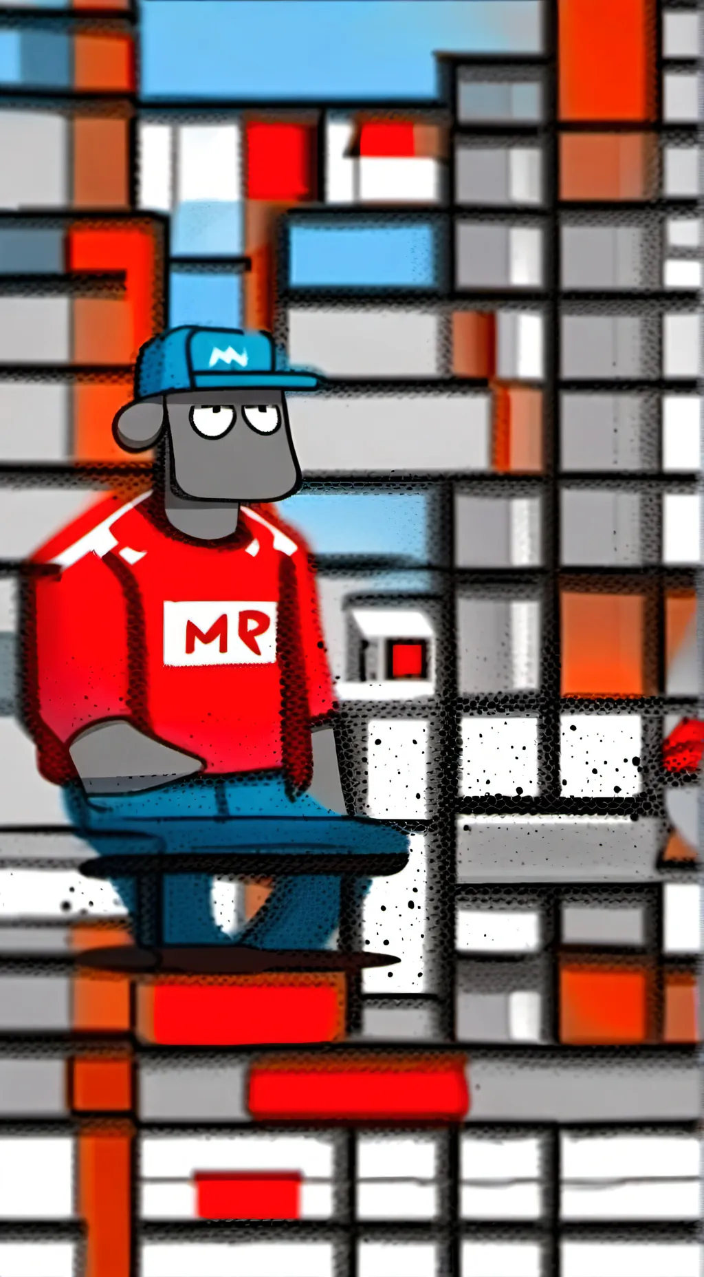 ai character: MR BOOSHOT background