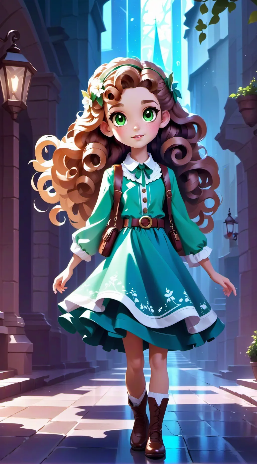 ai character: Emily  background