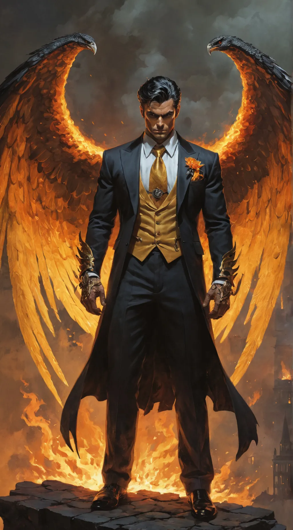 ai character: Lucien background