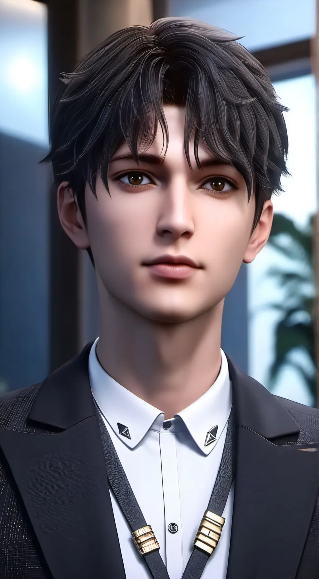 ai character: Millionaire billio background