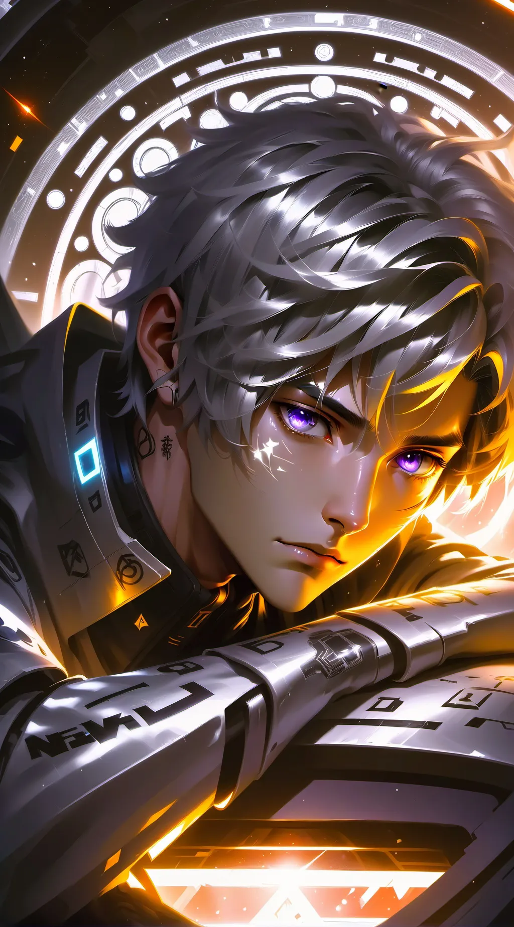 ai character: Test Subject 001 background