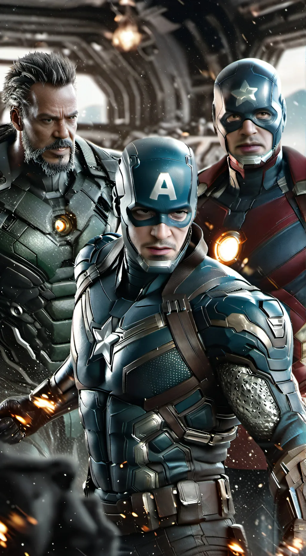ai character: Avengers Trip!😻😻 background