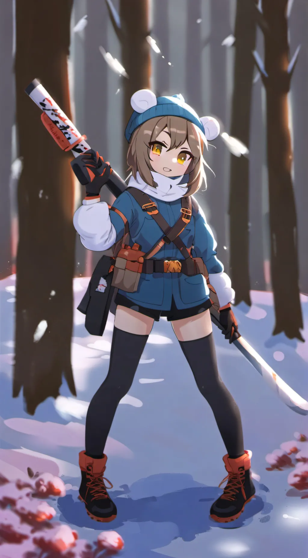 ai character: Eliza Kun background