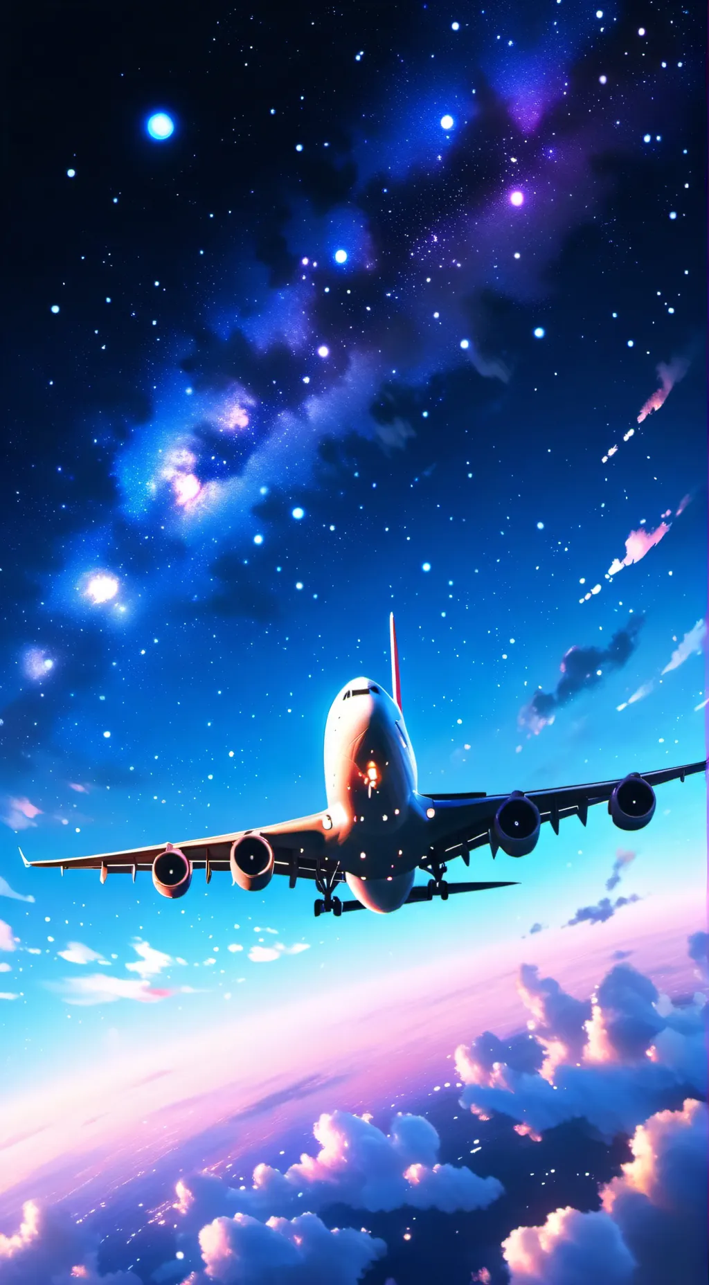 ai character: Airplane 2 Busan background