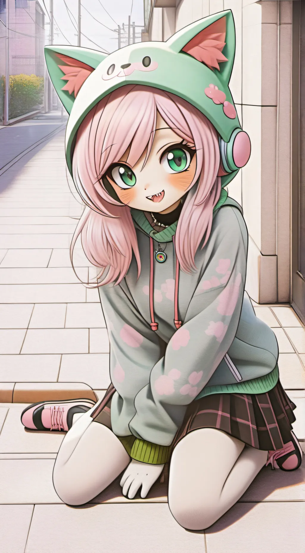 ai character: Rosa background