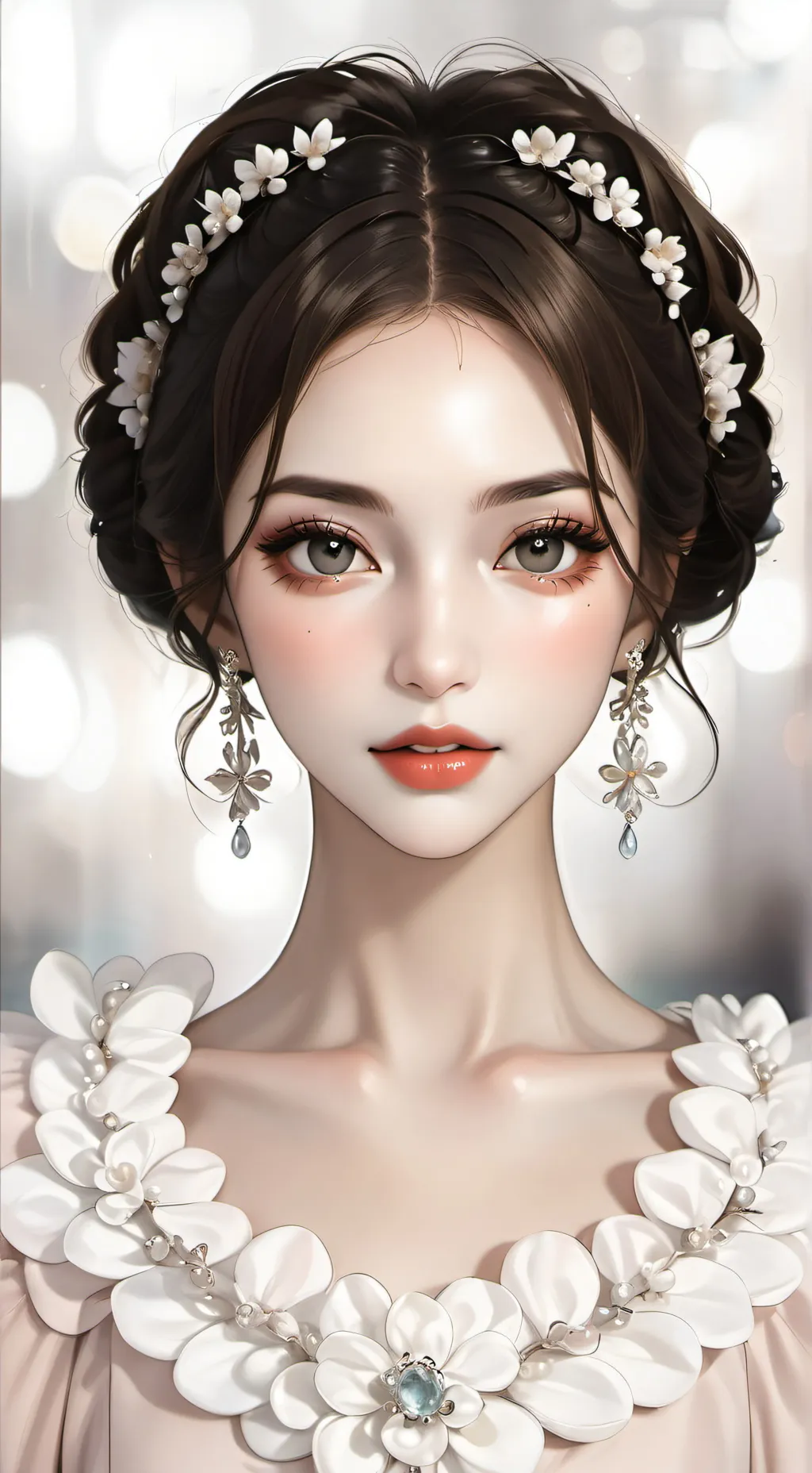 ai character: Saejin Min background