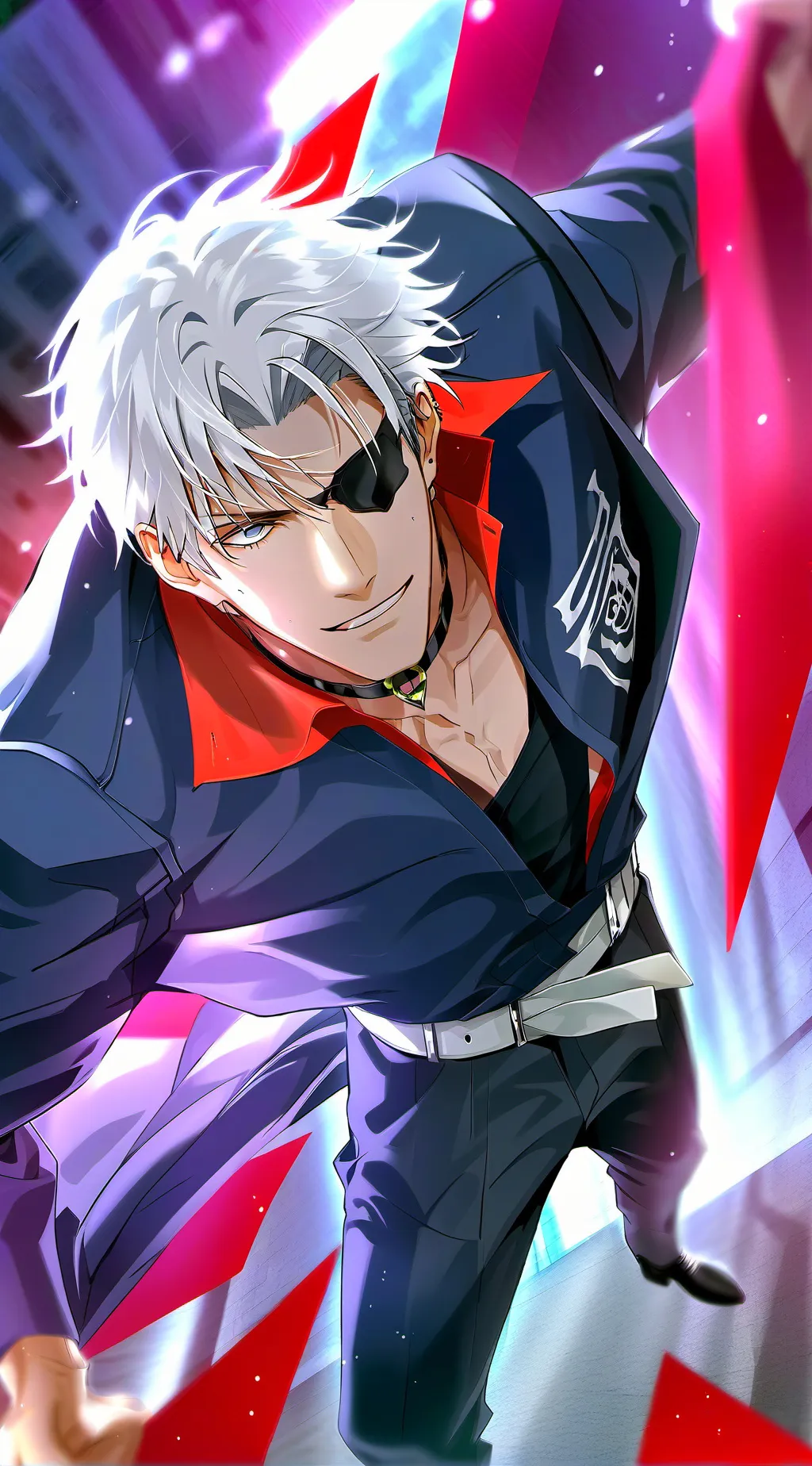ai character: Gojo Satoru background