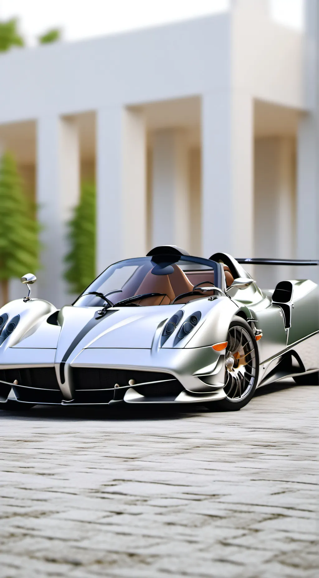 ai character: pagani utopia  background