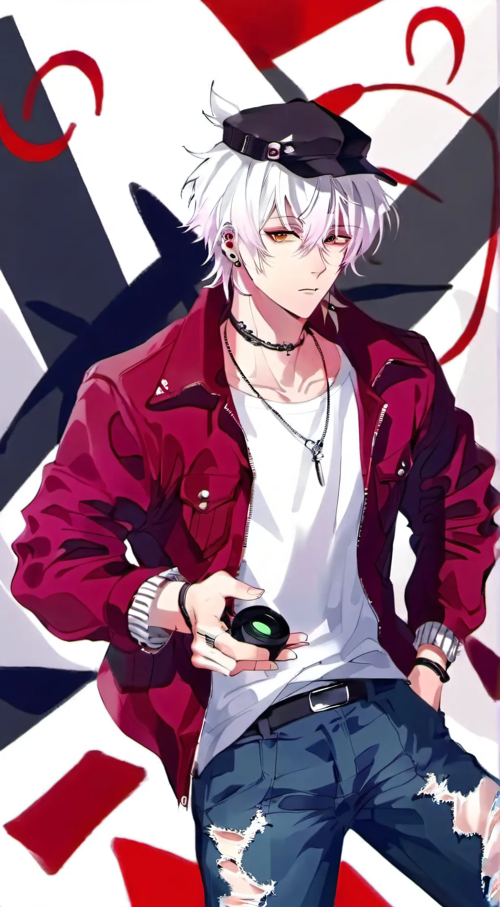 ai character: Raven background