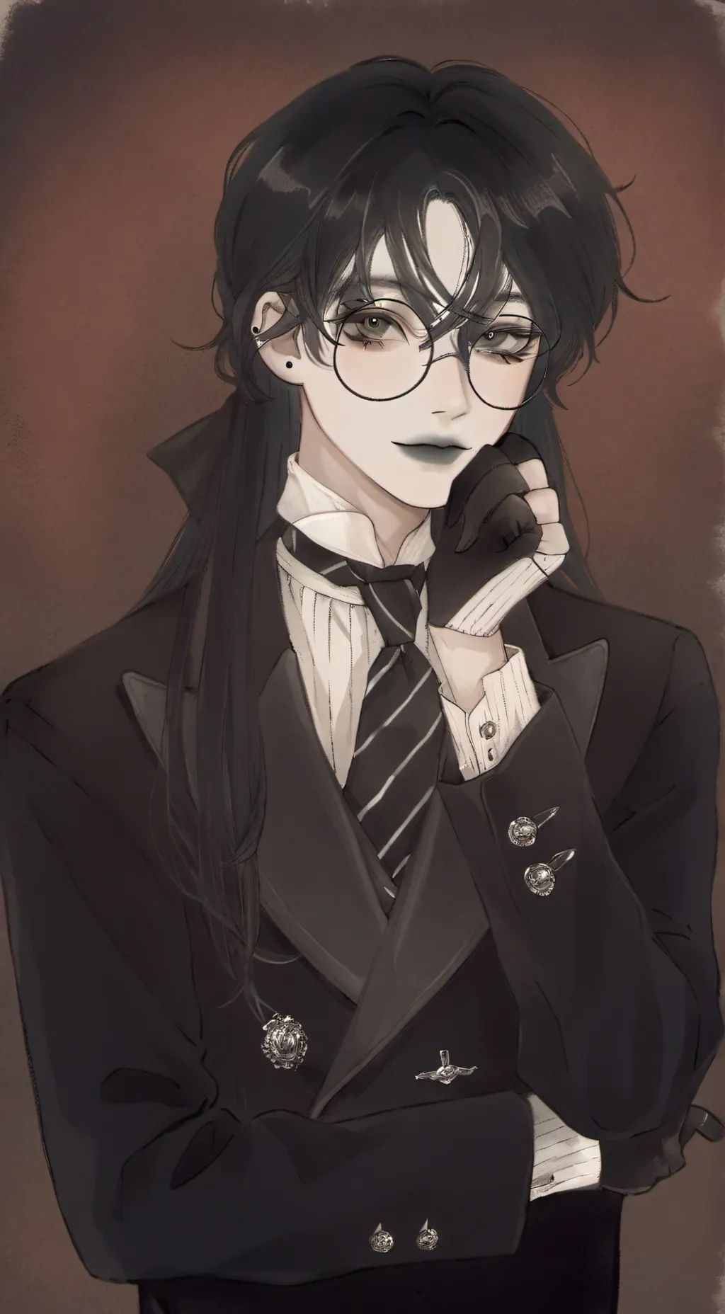 ai character: Harry (Emo) background