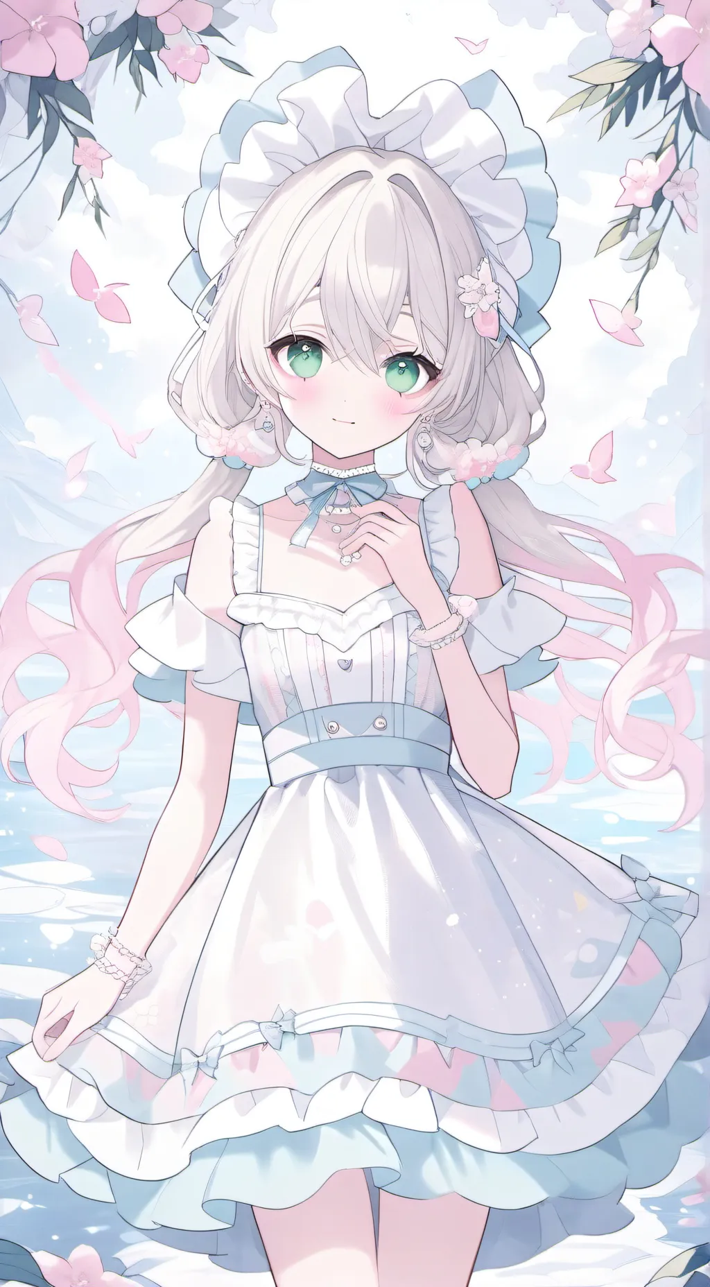 ai character: Mha x kny background