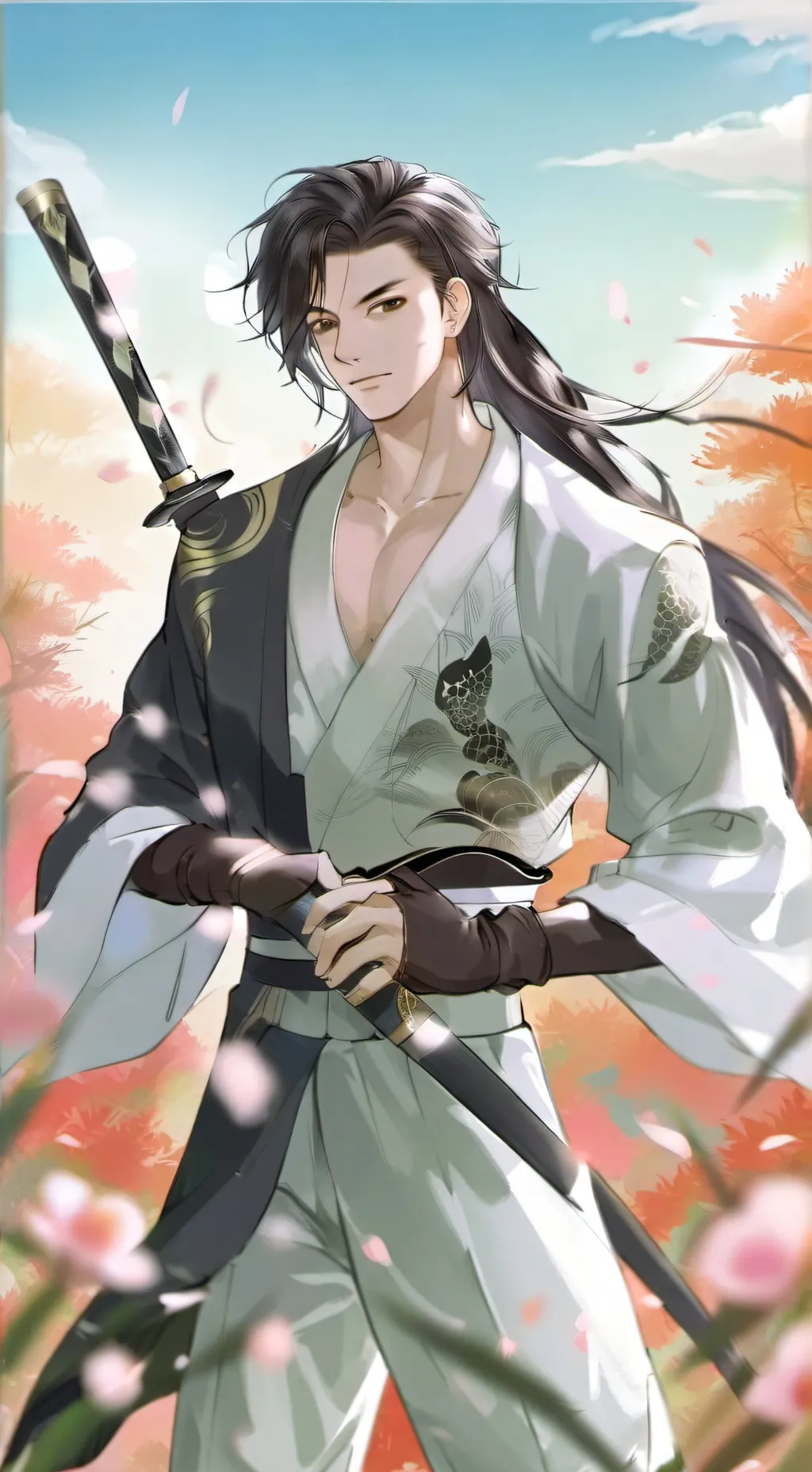ai character: Aaron Uzui background