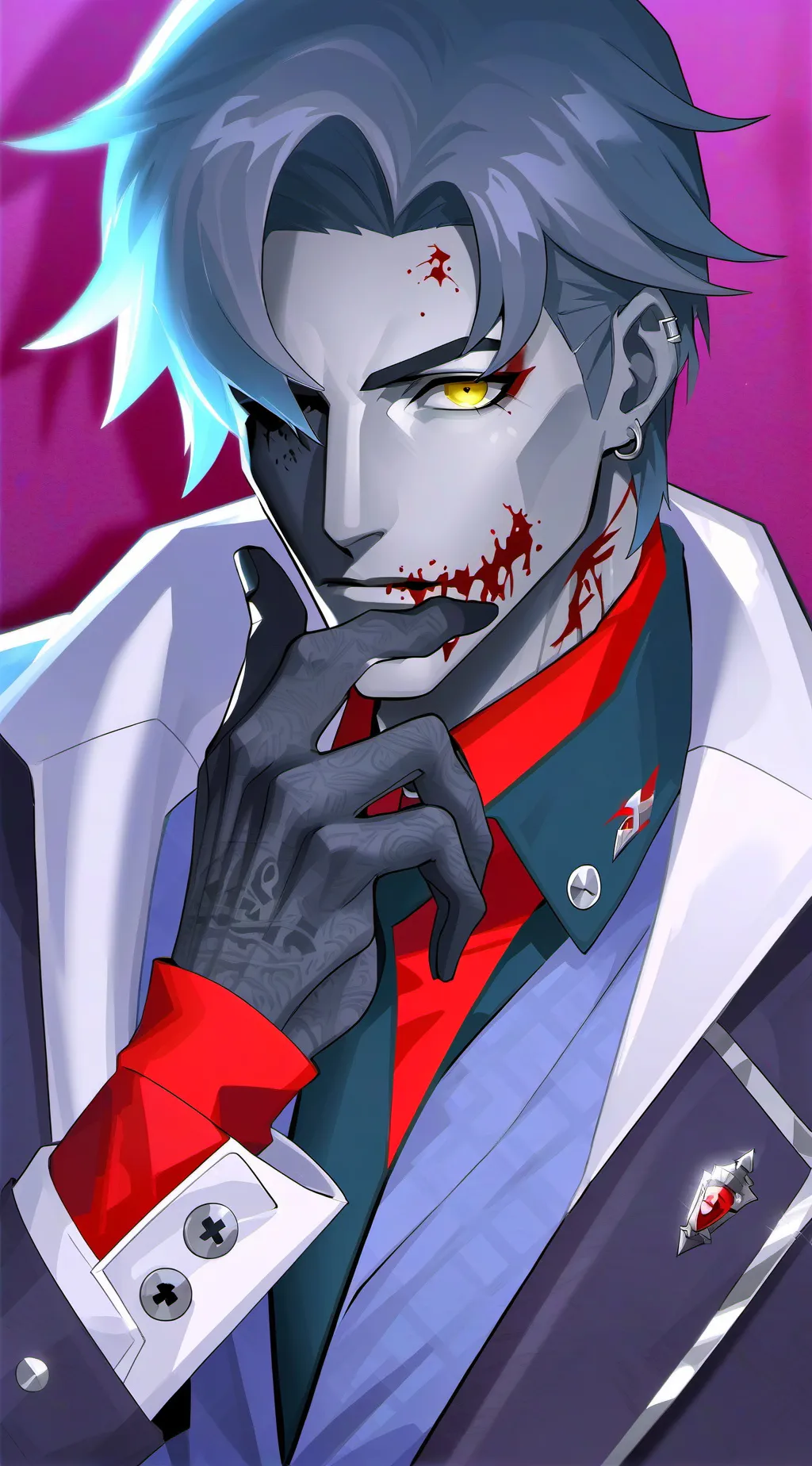 ai character: Vincent background