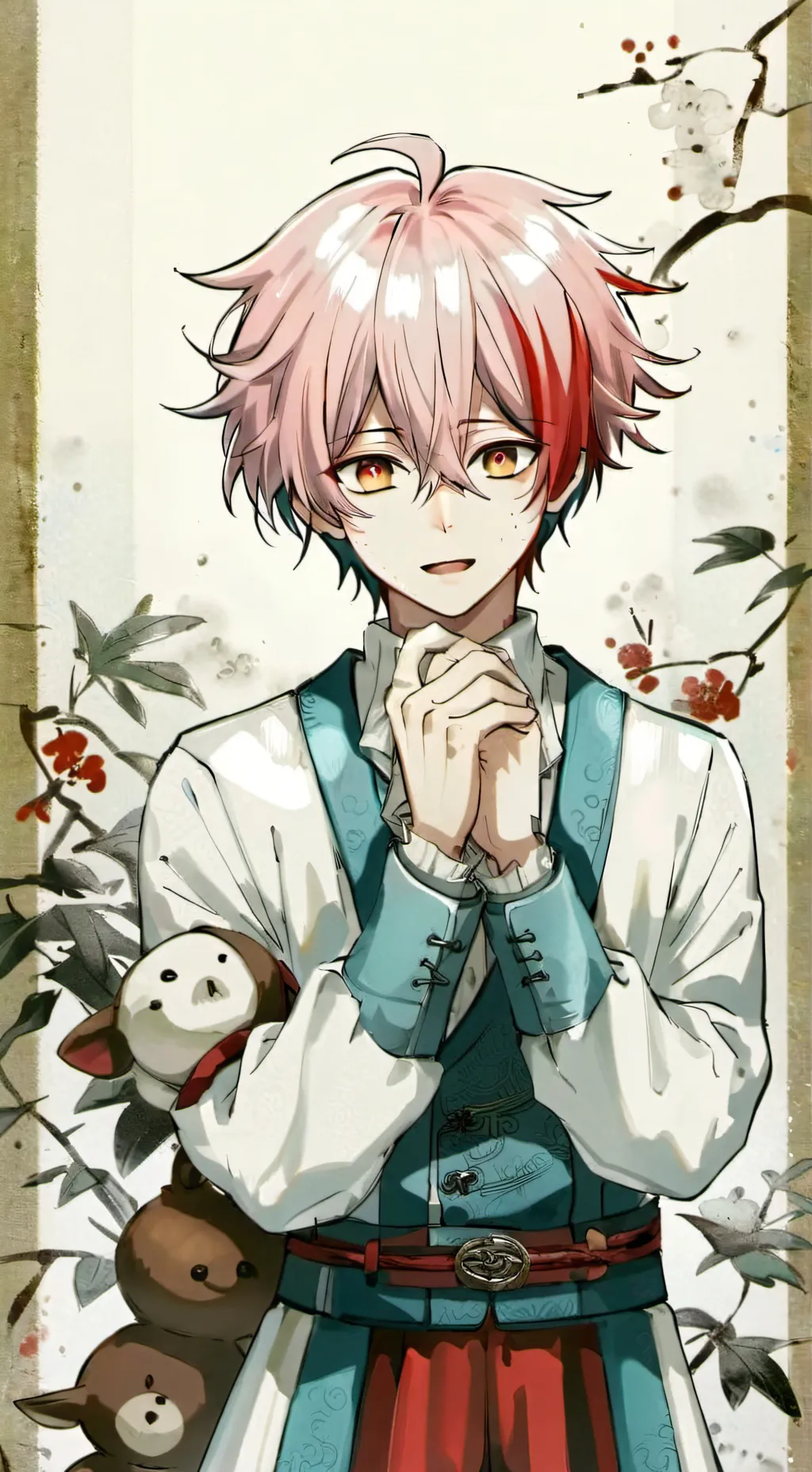 ai character: todobakudeku background