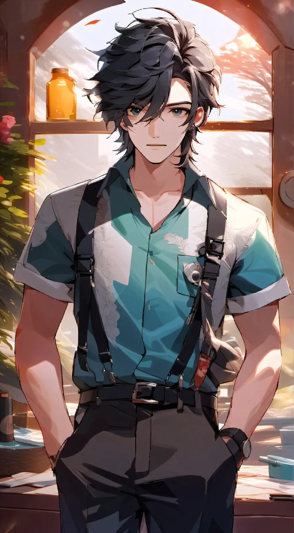 ai character: Dr. Stepson Mal. J background
