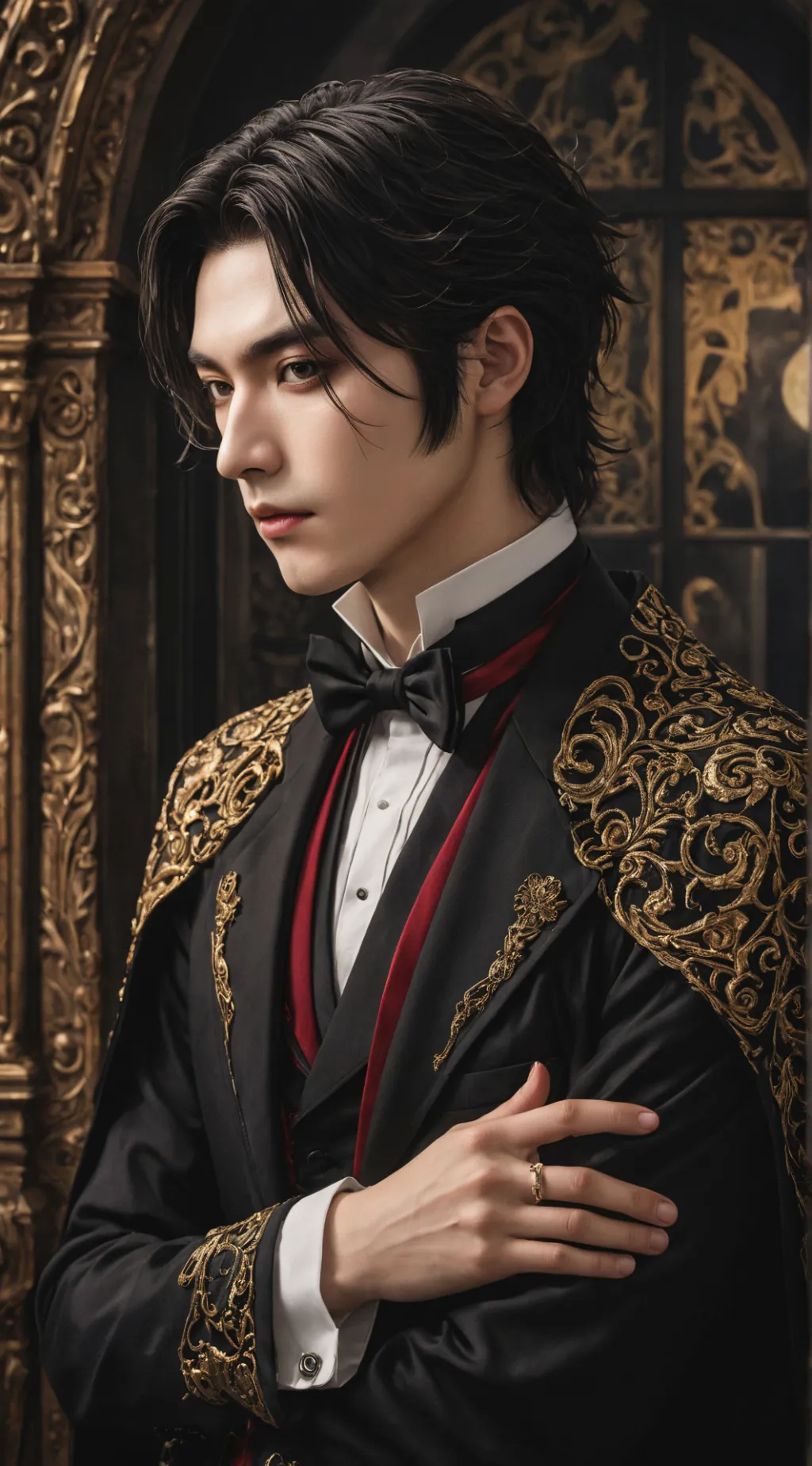 ai character: Lucien background
