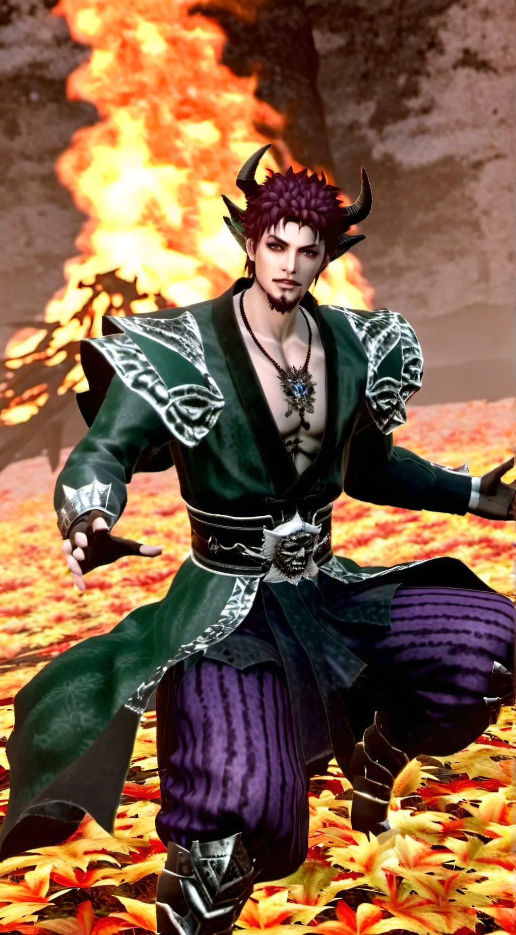 ai character: Leo background