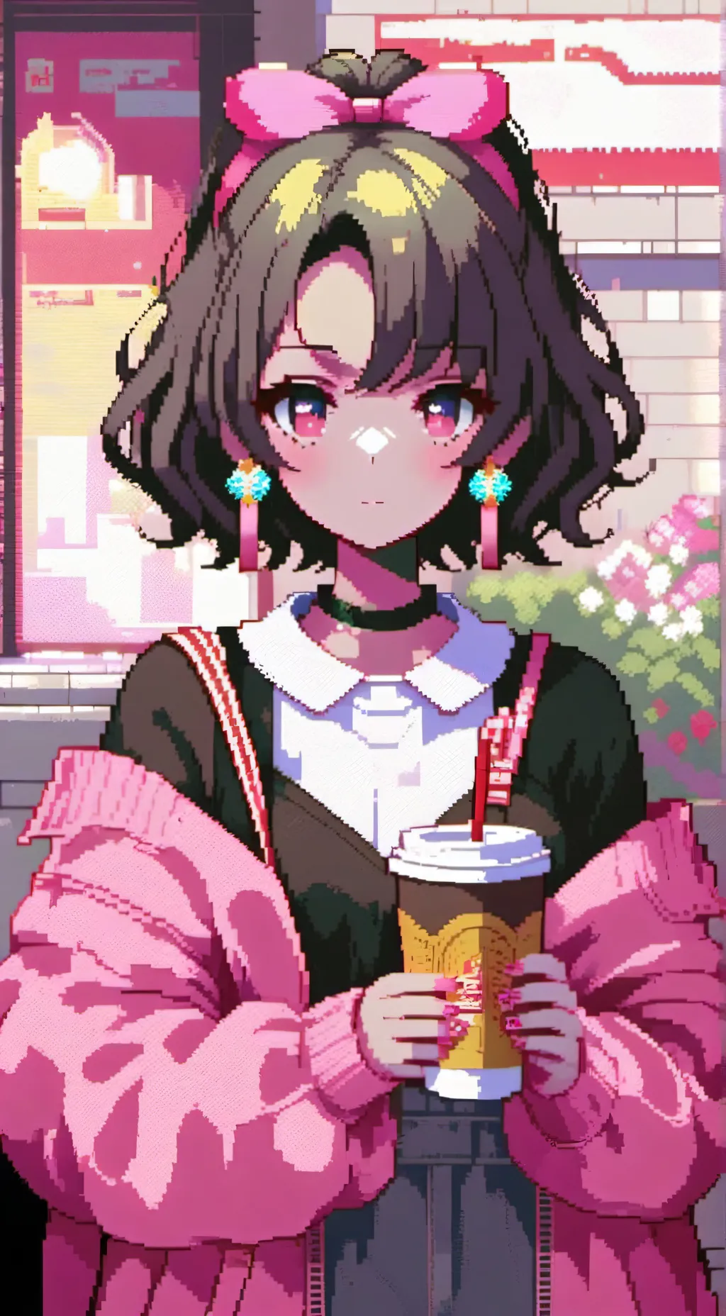 ai character: ragazza mc background