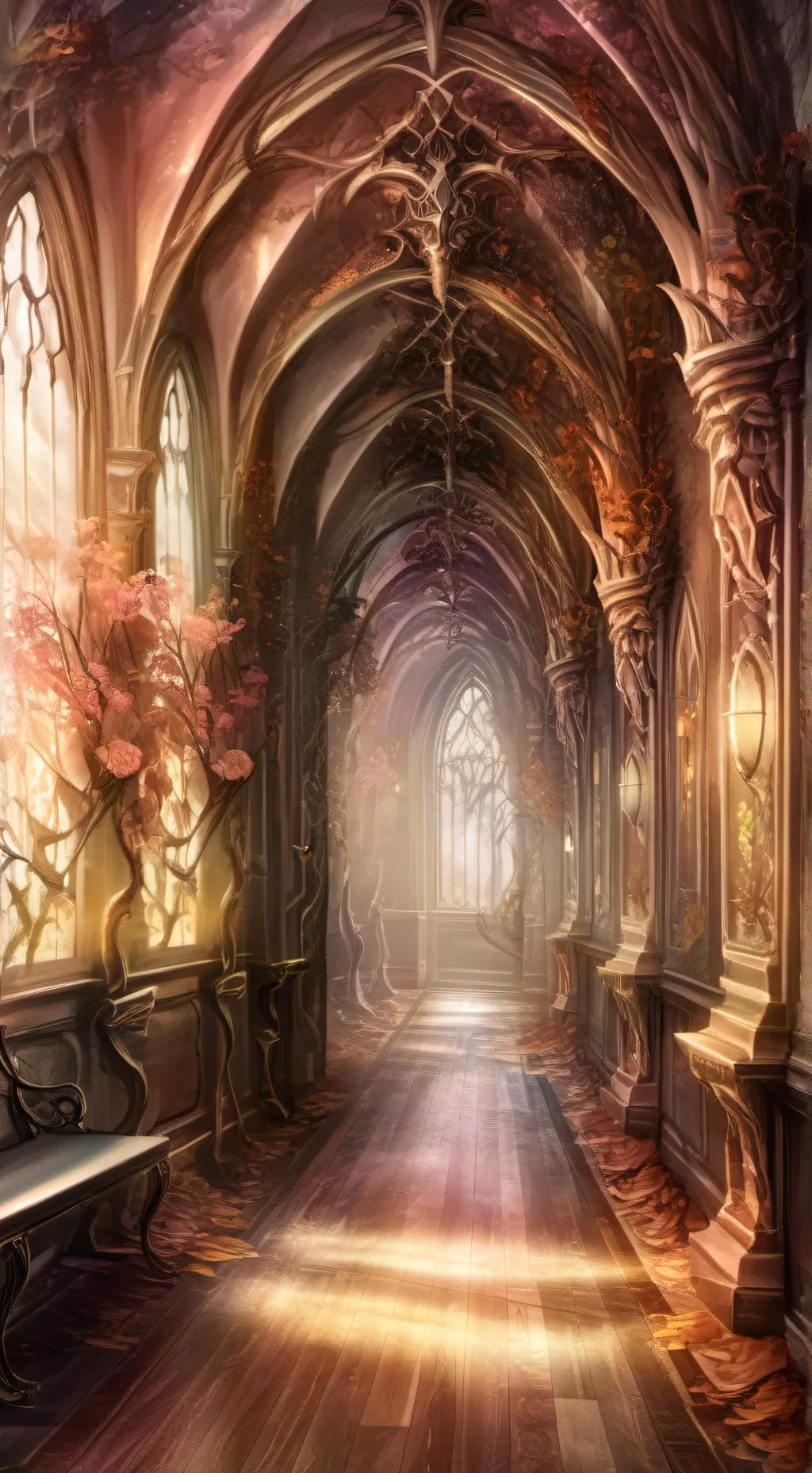 ai character: rooms  background