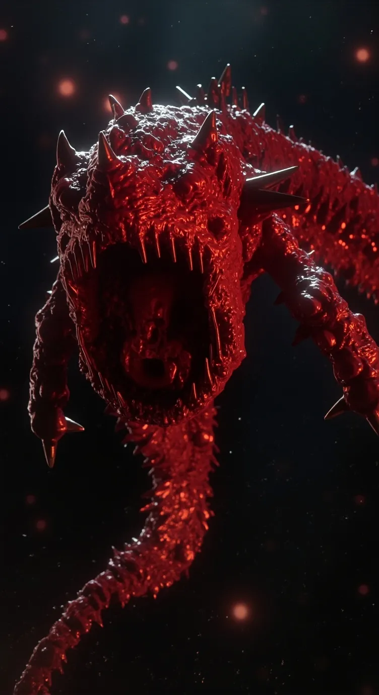 ai character: Death worm background