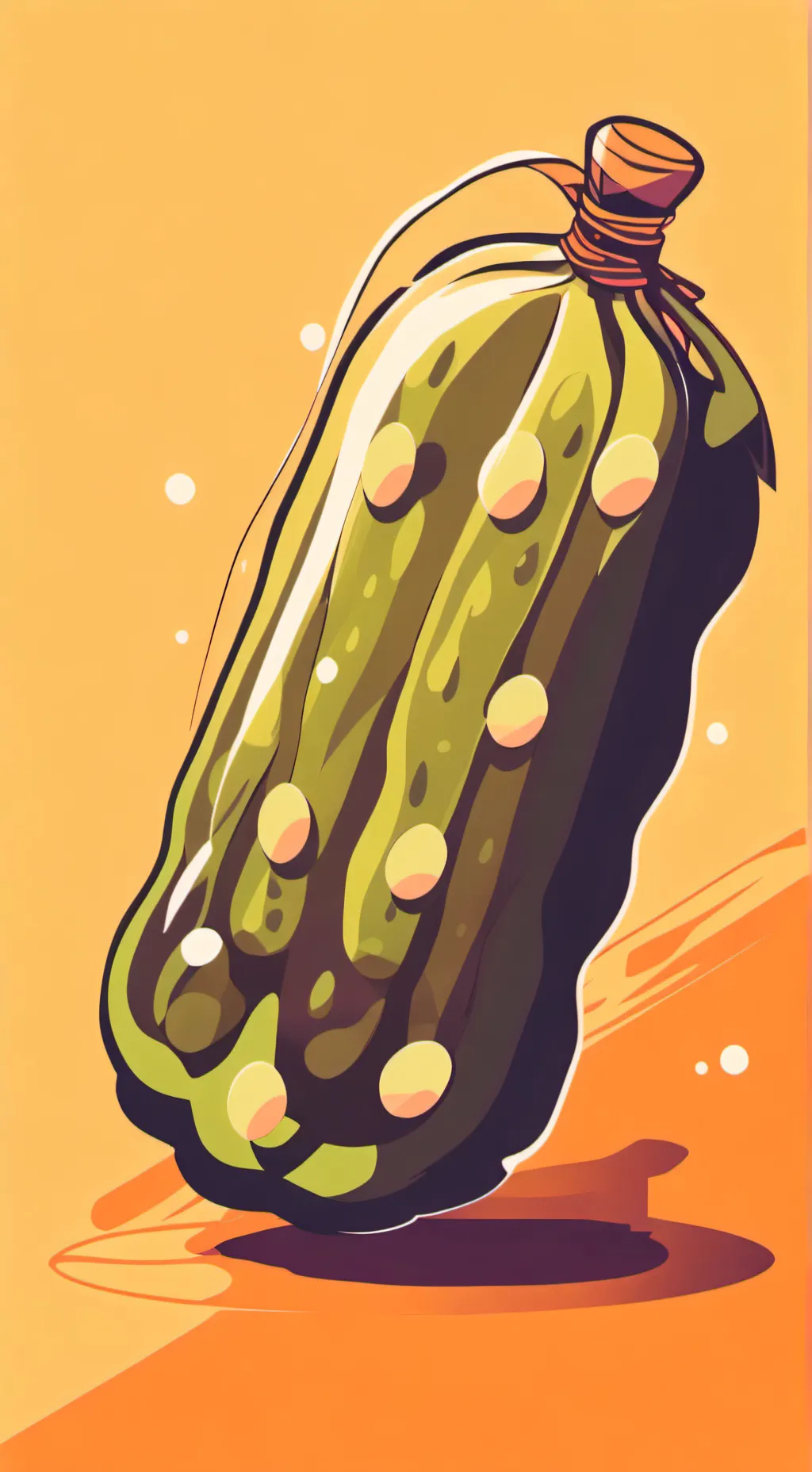 ai character: pickle background