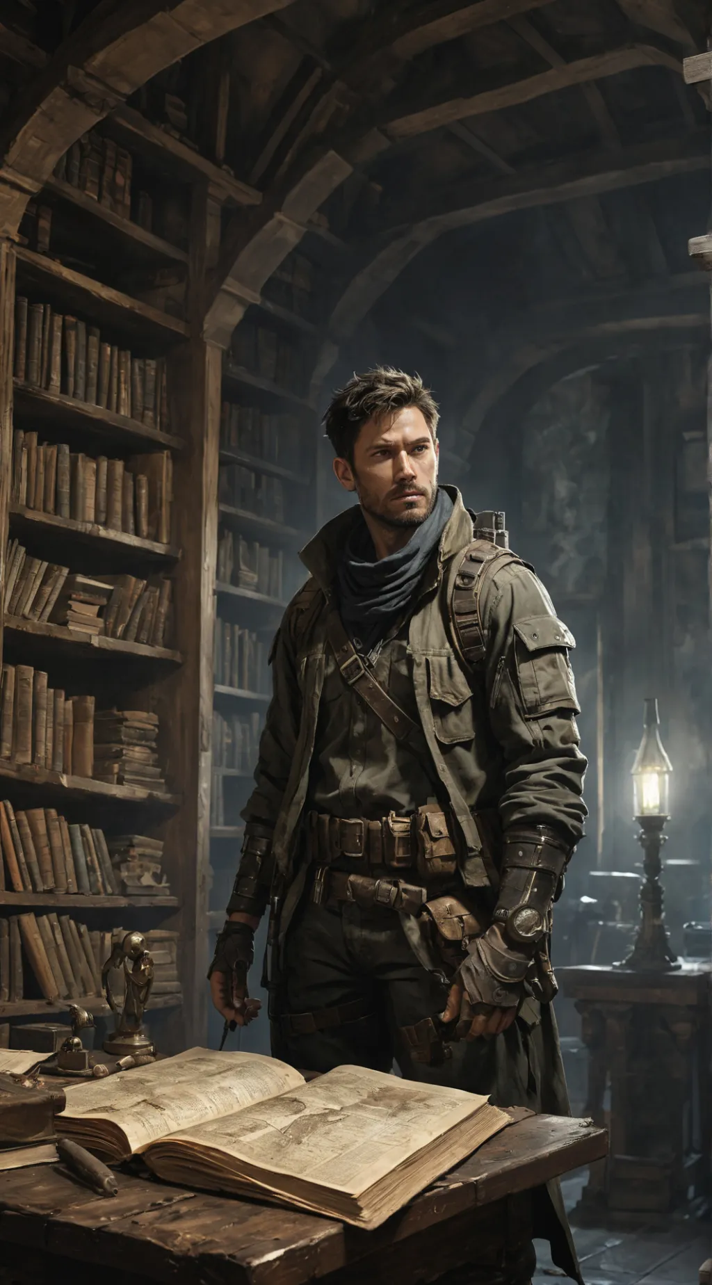 ai character: Marcus background
