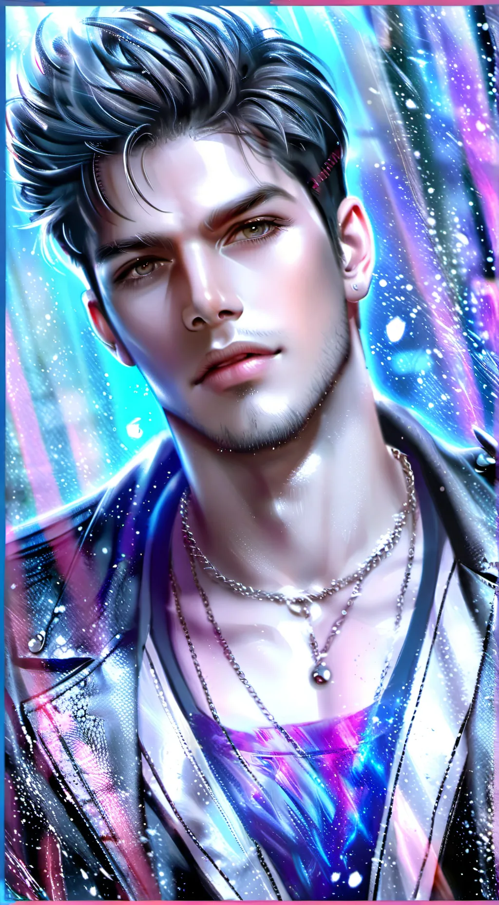 ai character: zander Atkinson background