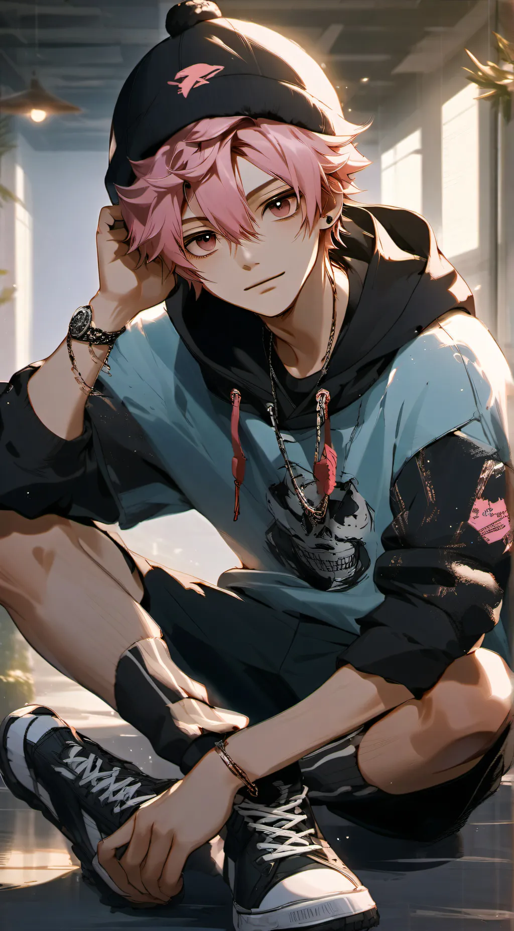 ai character: Carlos  background