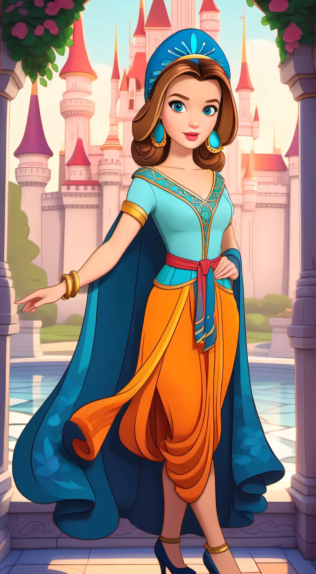 ai character: Princess Sally background