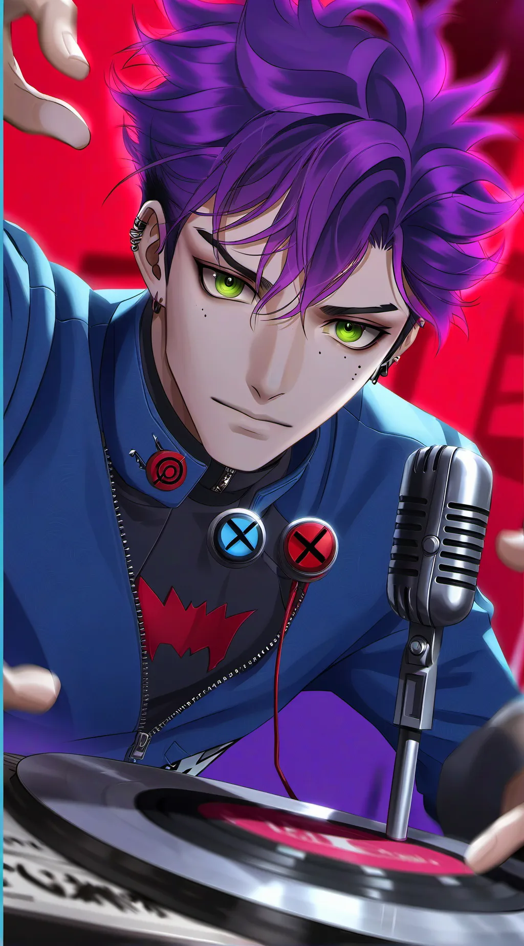 ai character: RapVersal background