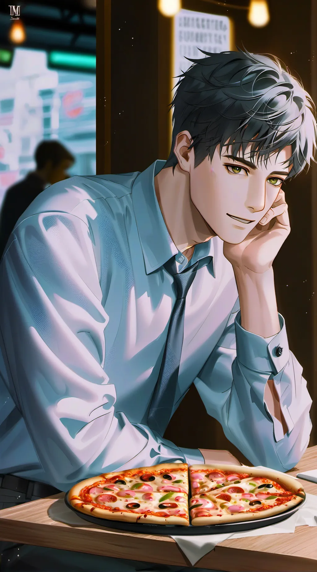 ai character: Liam background